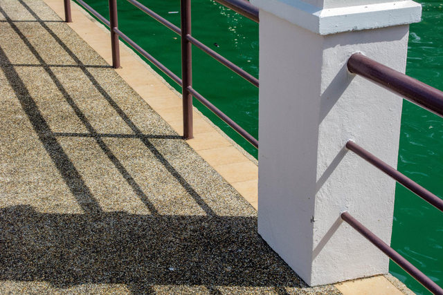 terrasse en moquette de pierre