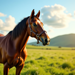 Quelle alimentation choisir pour un cheval sportif